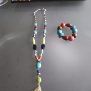 Necklace and bracelet
